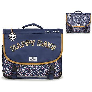 Pol Fox  Školské tašky a aktovky CARTABLE HAPPY BLUE 38 CM  Námornícka modrá