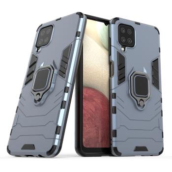 IZMAEL Samsung Galaxy A12 Odolné Puzdro Ring Armor Case  KP18599 modrá