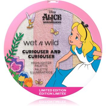 Wet n Wild Alice in Wonderland Curiouser And Curiouser paletka rozjasňovačov 10 g