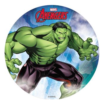 Dekora Jedlý papier - Hulk Avengers 20 cm