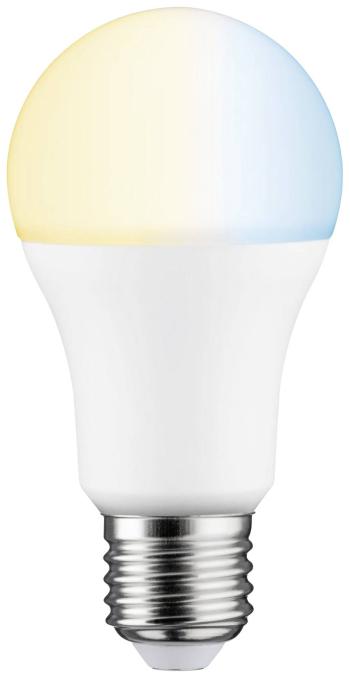 Paulmann 50123 LED  En.trieda 2021 F (A - G) E27 klasická žiarovka 9 W teplá biela (Ø x v) 60 mm x 118 mm  1 ks