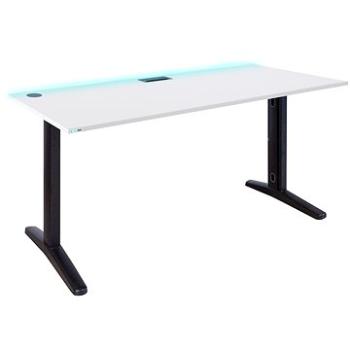 SYBERDESK ULTRA, 139 × 68 × 74-75 cm, LED, Cable Organisation System, biely (GD269WFUL)
