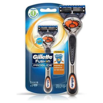 GILLETTE Fusion ProGlide FlexBall holiaci strojček + náhradné hlavice 1 ks