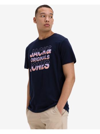 Tričká s krátkym rukávom pre mužov Jack & Jones - modrá