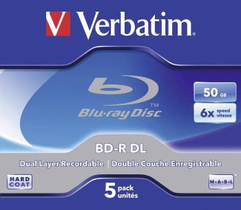 Verbatim 43748 Blu-ray BD-R DL 50 GB 5 ks Jewelcase