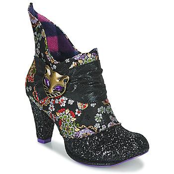 Irregular Choice  Čižmičky Miaow  Čierna