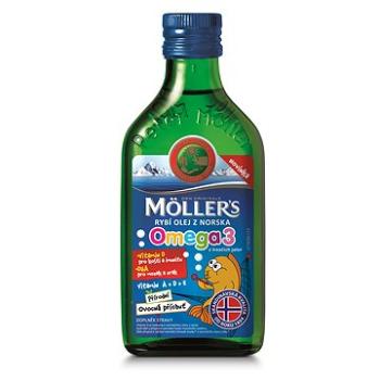 Möllers Omega 3 Ovocná príchuť 250 ml (3503043)