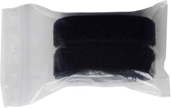TRU COMPONENTS 909-330-Bag pásik so suchým zipsom lepiaci háčiková a flaušová časť (d x š) 1000 mm x 20 mm čierna 1 pár