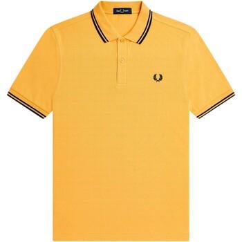 Fred Perry  Polokošele s krátkym rukávom POLO NARANJA HOMBRE   M3600  Oranžová