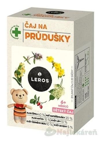 LEROS DETSKÝ ČAJ NA PRIEDUŠKY 20x1,5g (30g)