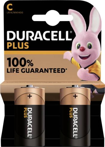 Duracell Plus-C K2 batéria typu C  alkalicko-mangánová  1.5 V 2 ks