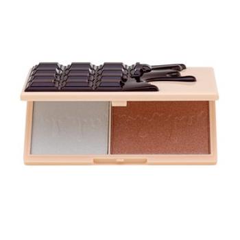 I Heart Revolution Mini Chocolate Highlighter Palette - Fondue multifunkčná paleta pre zjednotenú a rozjasnenú pleť 11 g