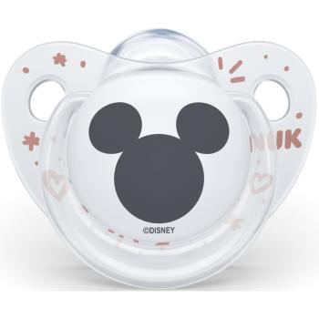 NUK Trendline Mickey Mouse 6-18 m cumlík White 1 ks