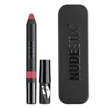 Nudestix Dlhotrvajúci matný rúž a ceruzka na pery (Magnetic Matte Lip Color) Saint