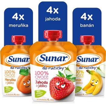 Sunar Do ručičky ovocná kapsička mix príchutí 12× 100 g (8592084414351)