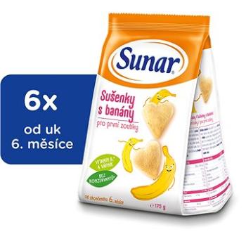 Sunar Banánové sušienky 6 × 175 g (8592084413545)