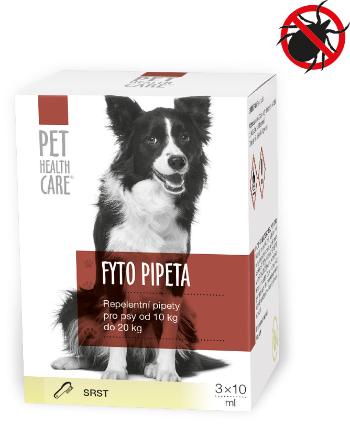 Pet Health Care FYTO PIPETA repelentná, pre psov od 10kg do 20kg, 3 x 10 ml