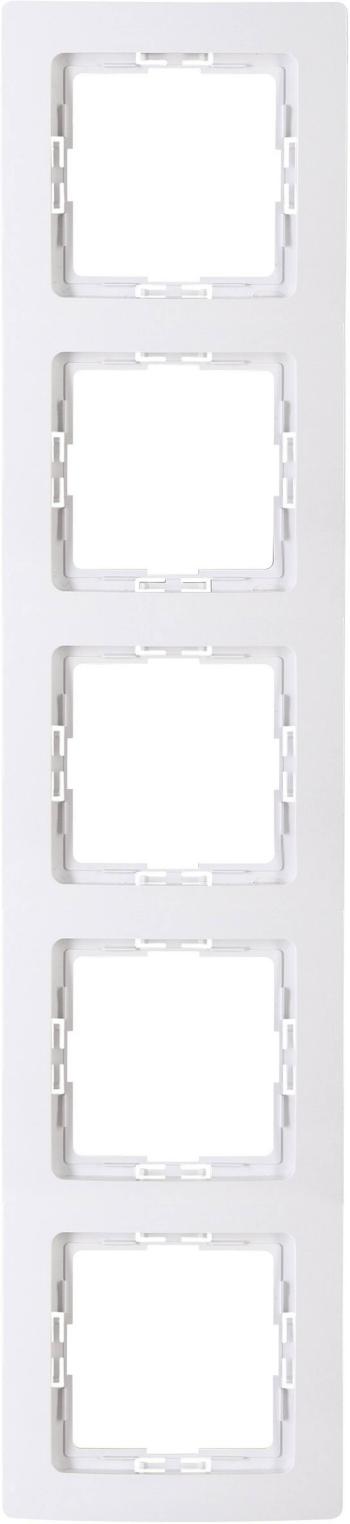 Kopp 5-násobná rámček kryt HK05 arktická biela 308302008