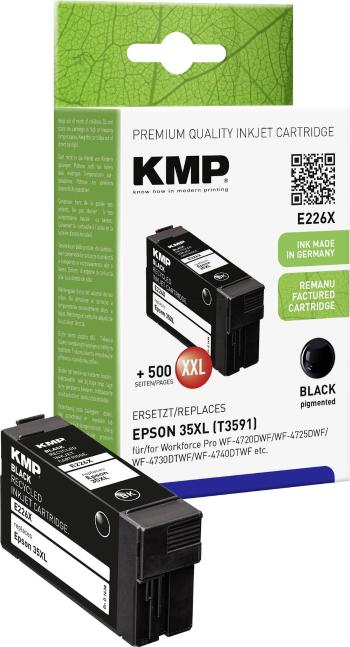 KMP Ink cartridge náhradný Epson T359135XL kompatibilná Single čierna E226X 1638,4001