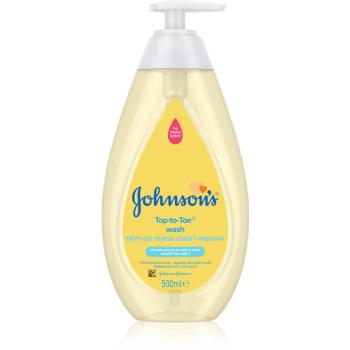 Johnson's® Top-to-Toe umývací gél na telo a vlasy pre deti od narodenia 500 ml