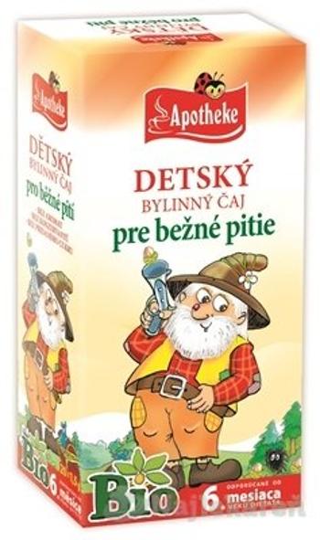 APOTHEKE BIO DETSKÝ BYLINNÝ ČAJ pre bežné pitie, 20x1,5g