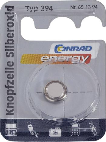 Conrad energy SR936 gombíková batéria  394 oxid striebra 67 mAh 1.55 V 1 ks
