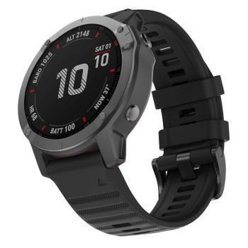 SILICONE Remienok Garmin Fenix 7 / Epix 2 (2. generácia) čierny