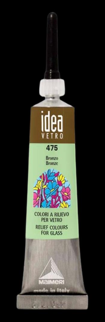 MAIMERI VETRO RILIEVO - Kontúra na sklo (475 - bronze, 20 ml)