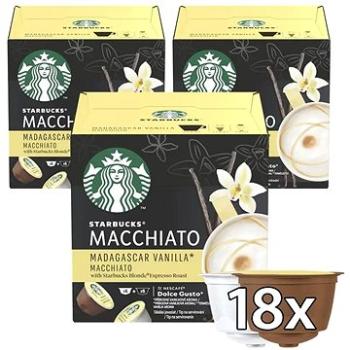STARBUCKS® Madagaskar Vanilla Latte Macchiato by NESCAFE® DOLCE GUSTO® 36 ks, 18 + 18 kapsúl v balen (12472760)