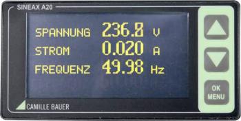 Camille Bauer  digitálny panelový merač Digitálny displej MODBUS RTU Sineax A20