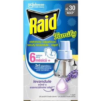 RAID Family tekutá náplň do el. odparovača s vôňou levandule 21 ml (5000204243819)