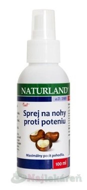 NATURLAND SPREJ NA NOHY PROTI POTENIU 100ml