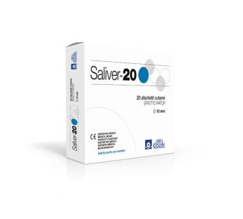 Salivex Saliver - 20 náplasť na odstr. bradavíc s kys. salicylovou Ø 10 mm, 20 ks