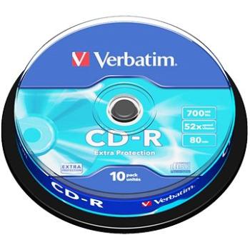 Verbatim CD-R DataLife Protection 52×, 10 ks Cake-Box (43437)