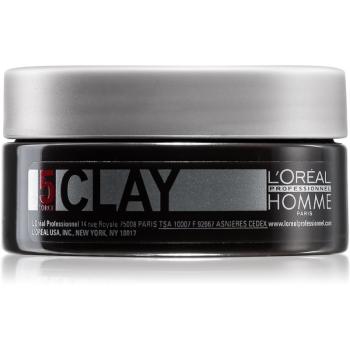 L’Oréal Professionnel Homme 5 Force Clay modelovacia hlina silné spevnenie 50 ml