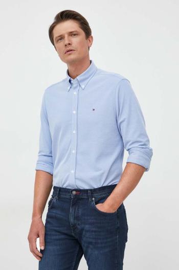 Košeľa Tommy Hilfiger pánska, slim, s golierom button-down