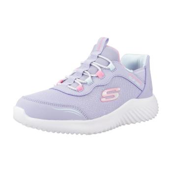 Skechers  BOUNDER - SIMPLE CUT SLIP-INS  Módne tenisky Fialová