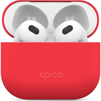 Silicone Cover Airpods 3 red EPICO