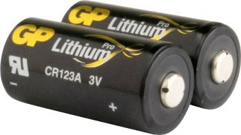 GP Batteries GPCR123A fotobatéria  CR-123A lítiová 1400 mAh 3 V 2 ks