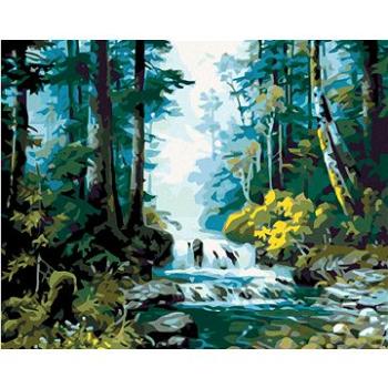 Maľovanie podľa čísel – Lesný potok (HRAmal00445nad)