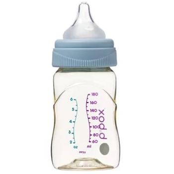 B.Box Antikoliková dojčenská fľaša 180 ml – modrá (9353965007500)