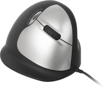 R-GO Tools RGOHELA ergonomická myš USB optická čierna, strieborná 4 null 3500 dpi