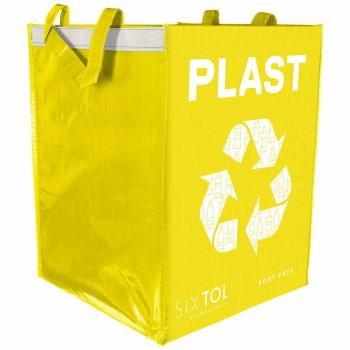 Sixtol Taška na triedený odpad SORT EASY PLASTIC, 36 l