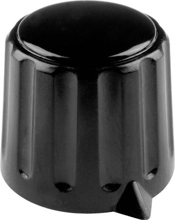 Mentor 4311.6133 otočný gombík  čierna (Ø x v) 20 mm x 17 mm 1 ks