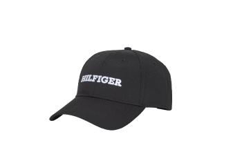 Tommy Hilfiger  TH MONOTYPE CANVAS 6 PANEL CAP  Šiltovky Čierna