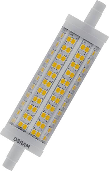 OSRAM 4058075432697 LED  En.trieda 2021 E (A - G) R7s valcovitý tvar 17.5 W = 150 W teplá biela (Ø x d) 28 mm x 118 mm