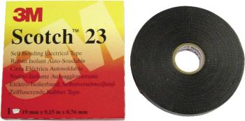 3M Scotch 23 SCOTCH23-19X9.15 inštalačné izolačná páska Scotch® 23 čierna (d x š) 9.15 m x 19 mm 1 ks