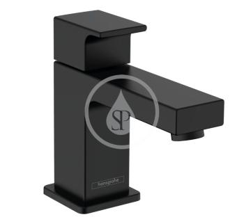 HANSGROHE - Vernis Shape Umývadlový ventil, EcoSmart, matná čierna 71592670