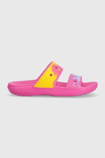 Šľapky Crocs Classic Ombre Sandal dámske, ružová farba, 208282