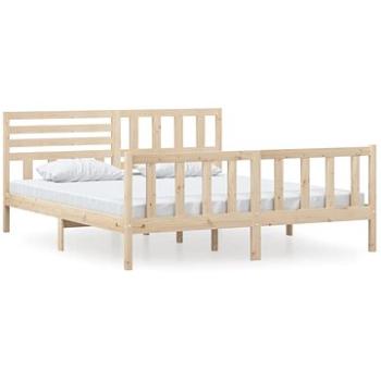 Rám postele masívne drevo 180 × 200 cm Super King, 3101168